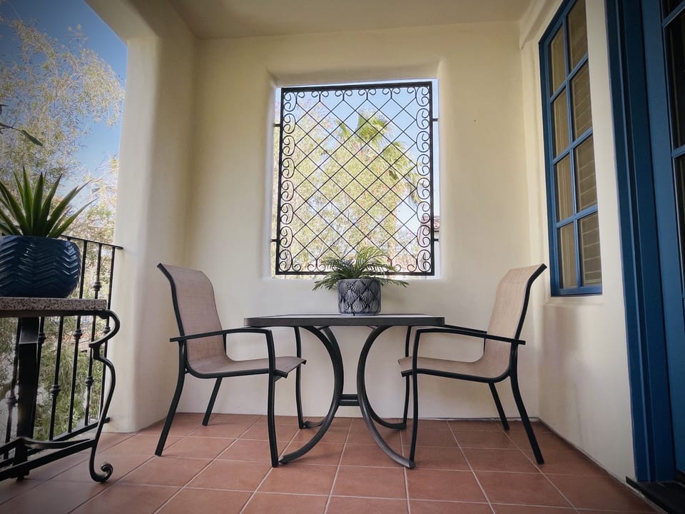 King Suite Balcony facing south