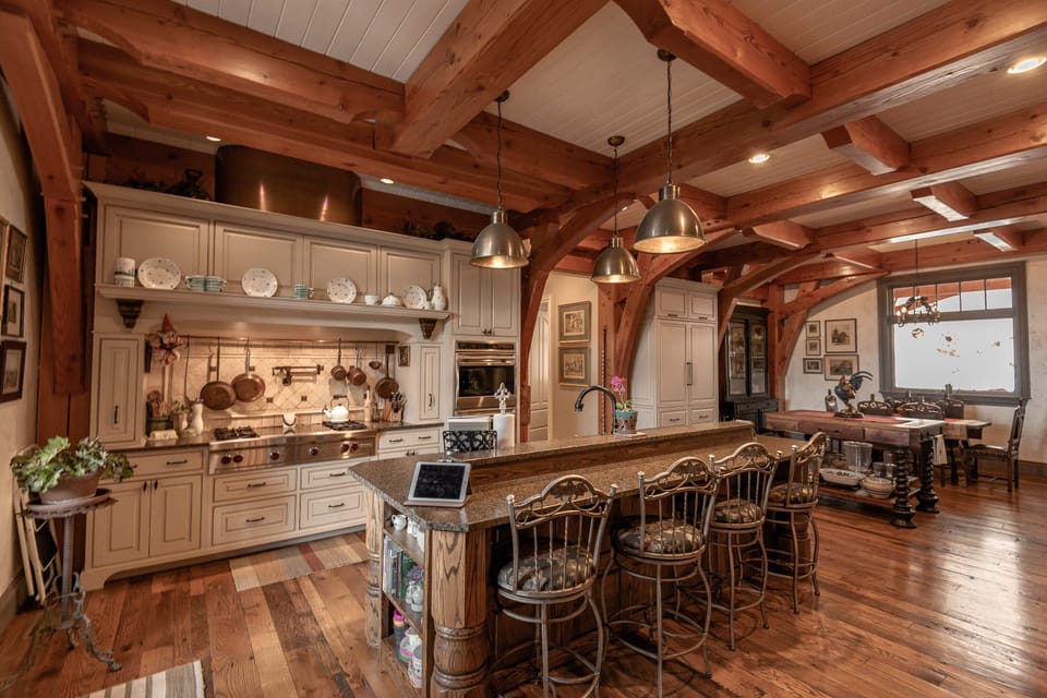 Fully equipped kitchen