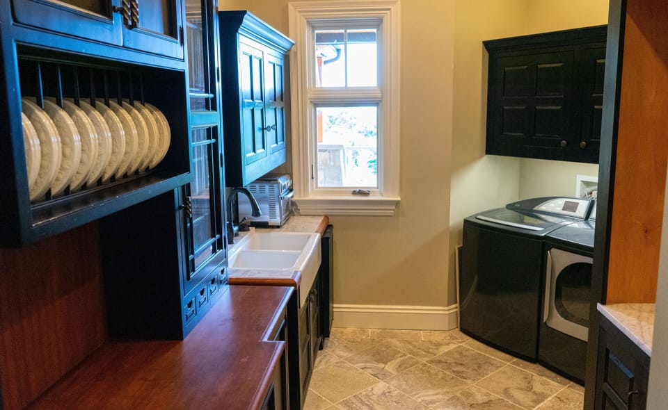 Laundry area