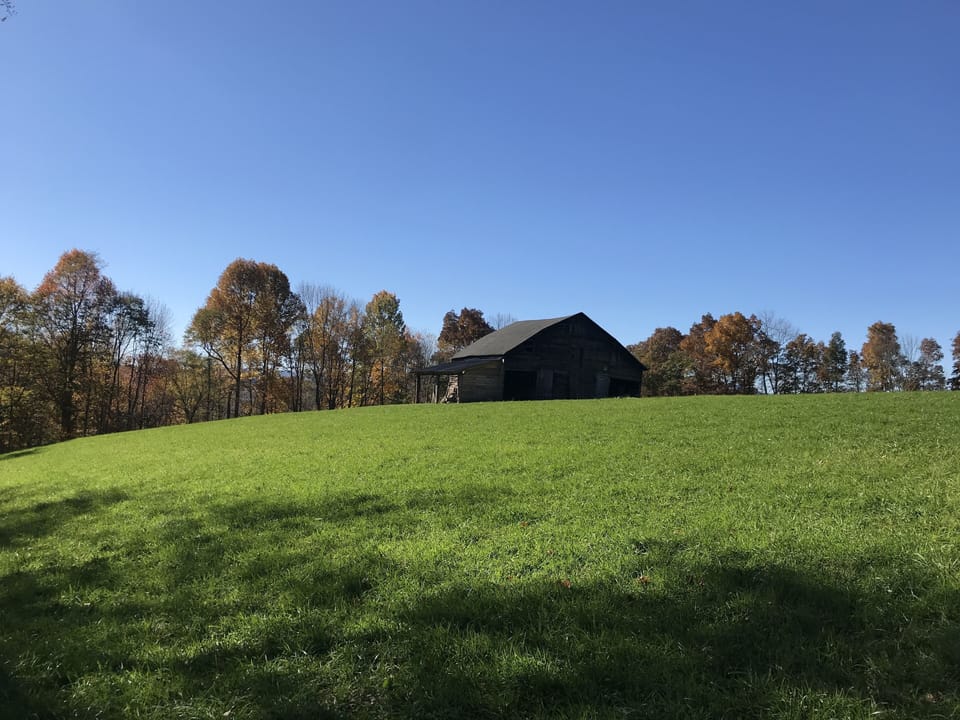 our barn across from the house