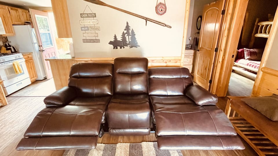 New reclining sofa w/USB adapter 🔌 