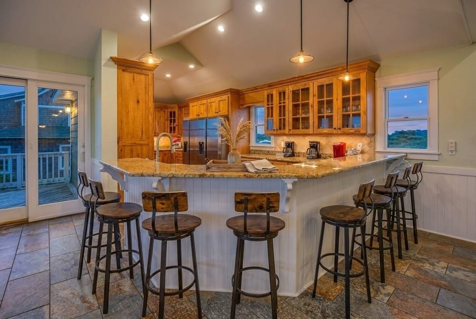 Chef-ready kitchen — ample counter space, modern appliances, and thoughtful design for culinary experiences during your stay