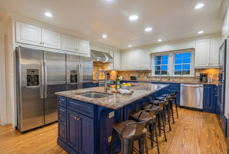 Open Living Space with Wet Bar, Starlink WiFi (400+ Mbps) & Ocean Views — Multiple Gathering Areas at The Hemingway, OBX