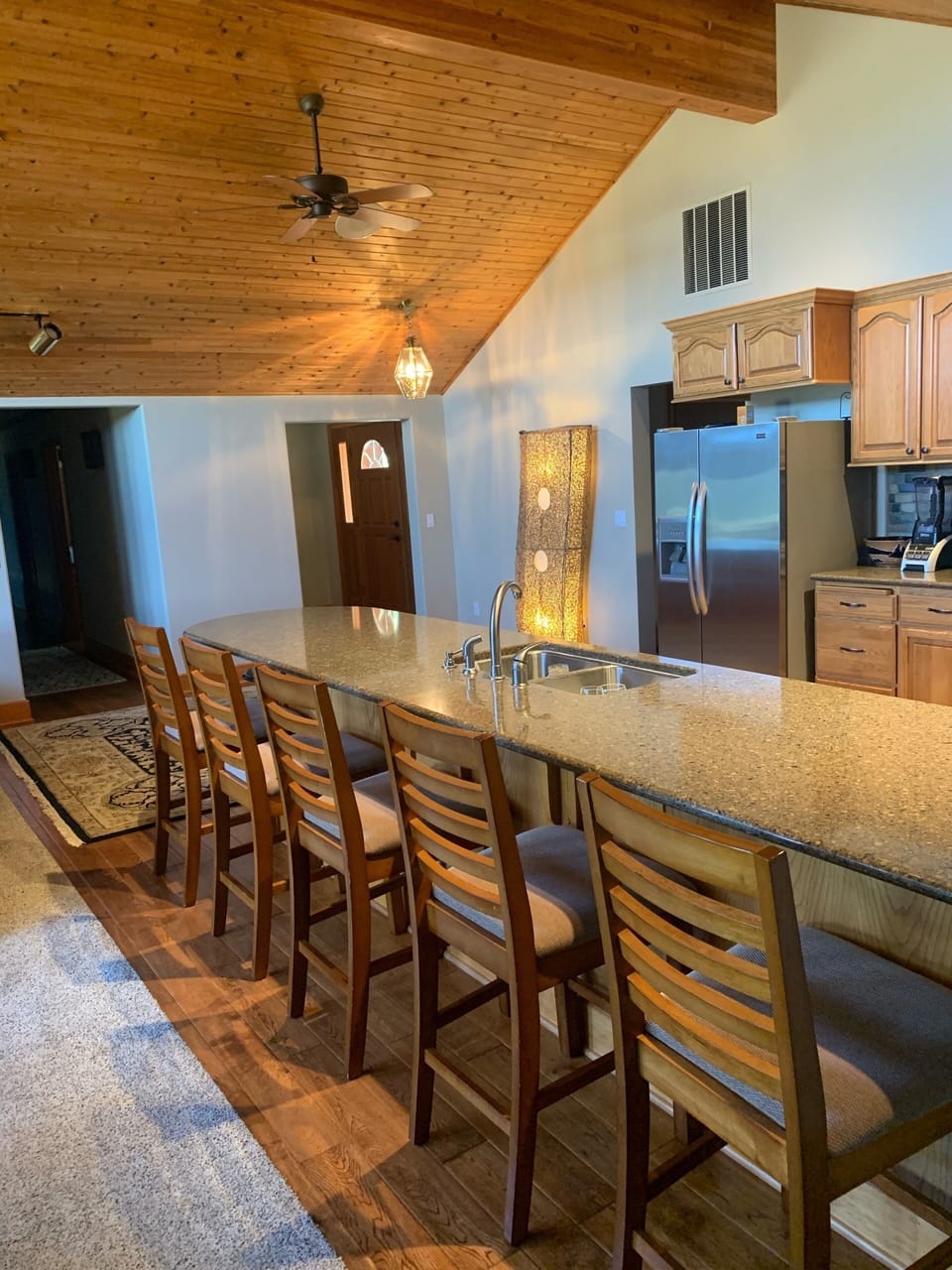 Bar seating for 6