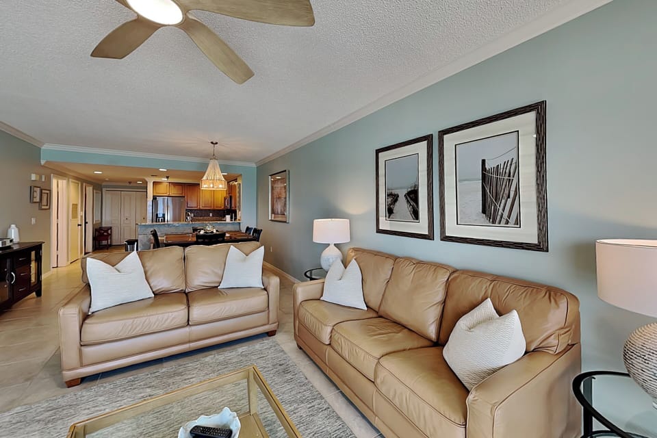 Living Area - Queen Sleeper Sofa
