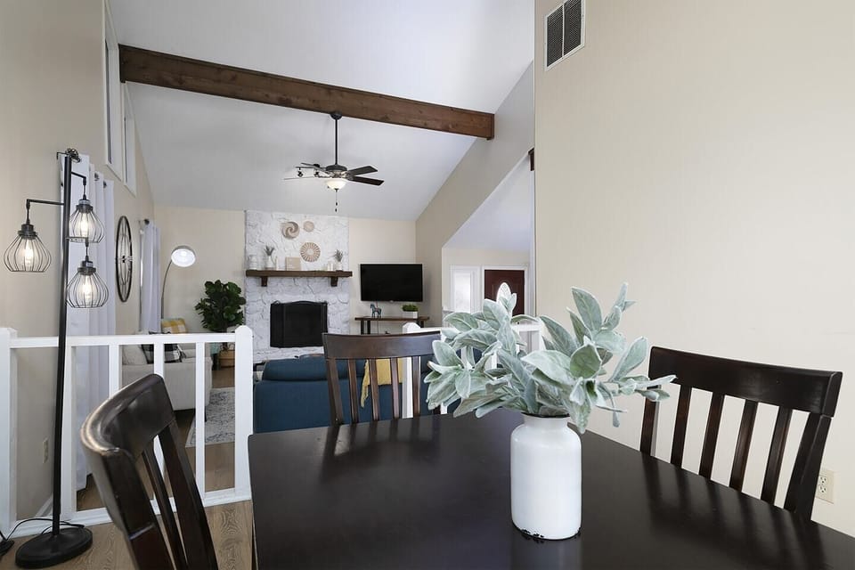 Here is another shot of the dining area from a different angle.