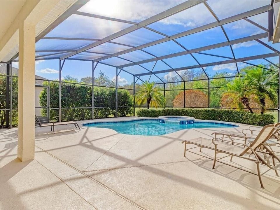 Sun Bathing, swimming, or relaxing in the Spa! Heated pool and Spa is included!