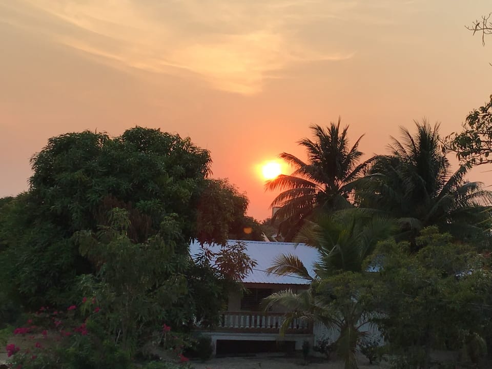 Sunset from your window.