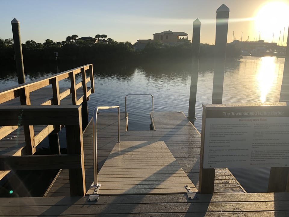 50 yards down and across the street