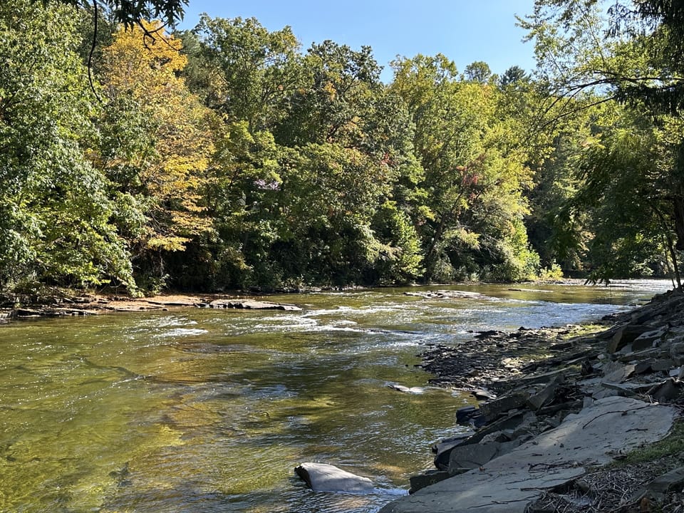 Enjoy beautiful and relaxing views from the front porch.