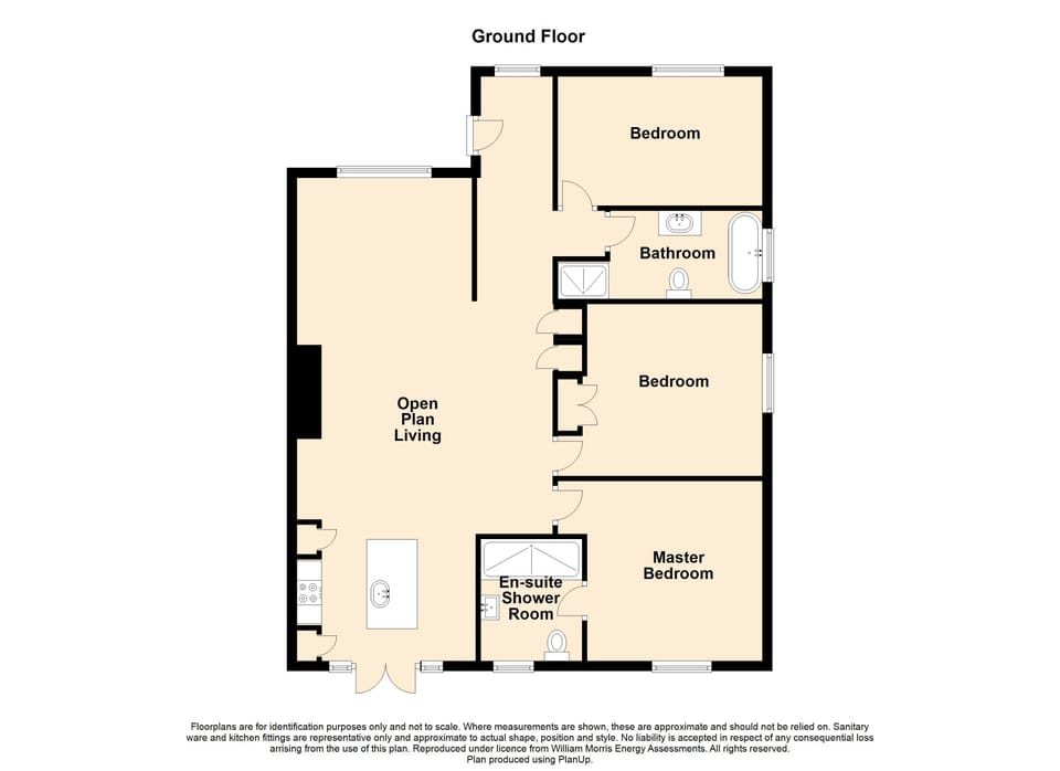 Off the Hook - Floor plan
