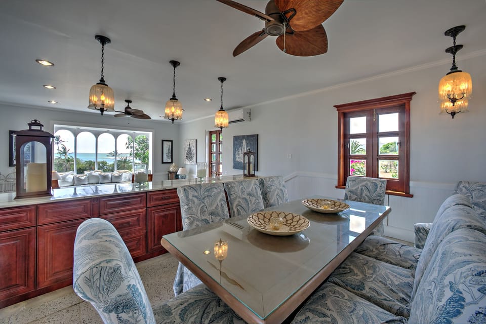 Air Conditioned Dining seats 10