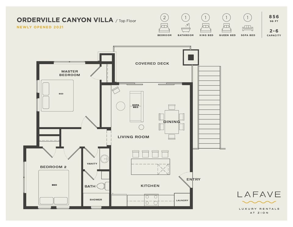 Orderville Canyon Villa Floorplan
