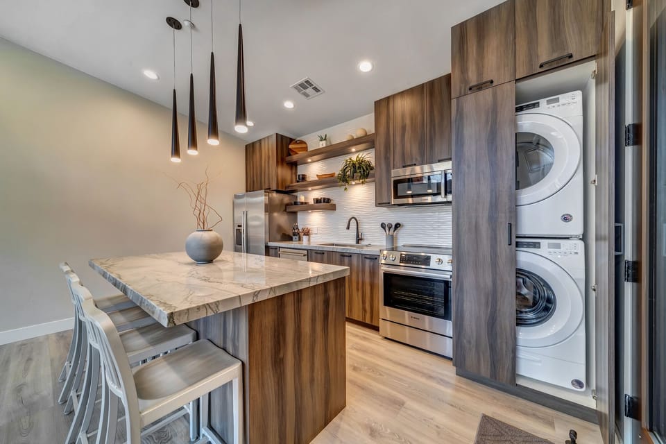 Kitchen and Laundry