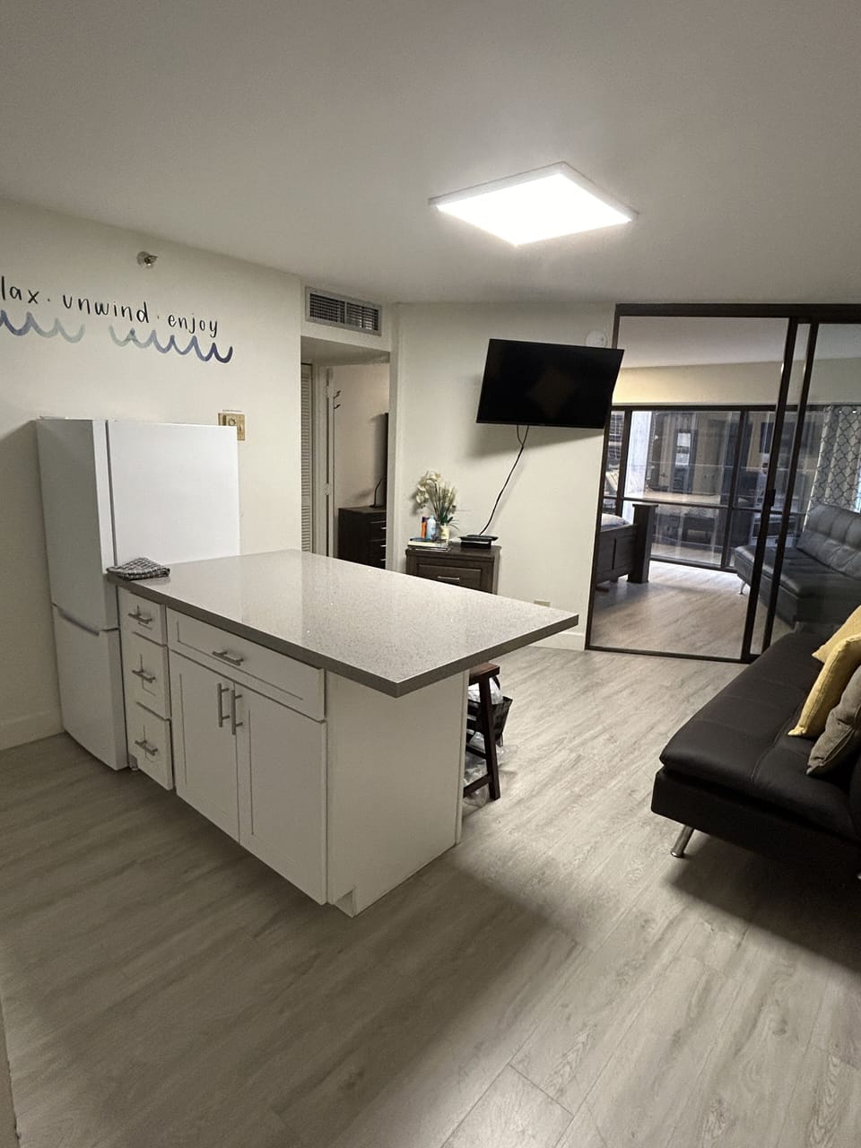 Smart TV in living room as well