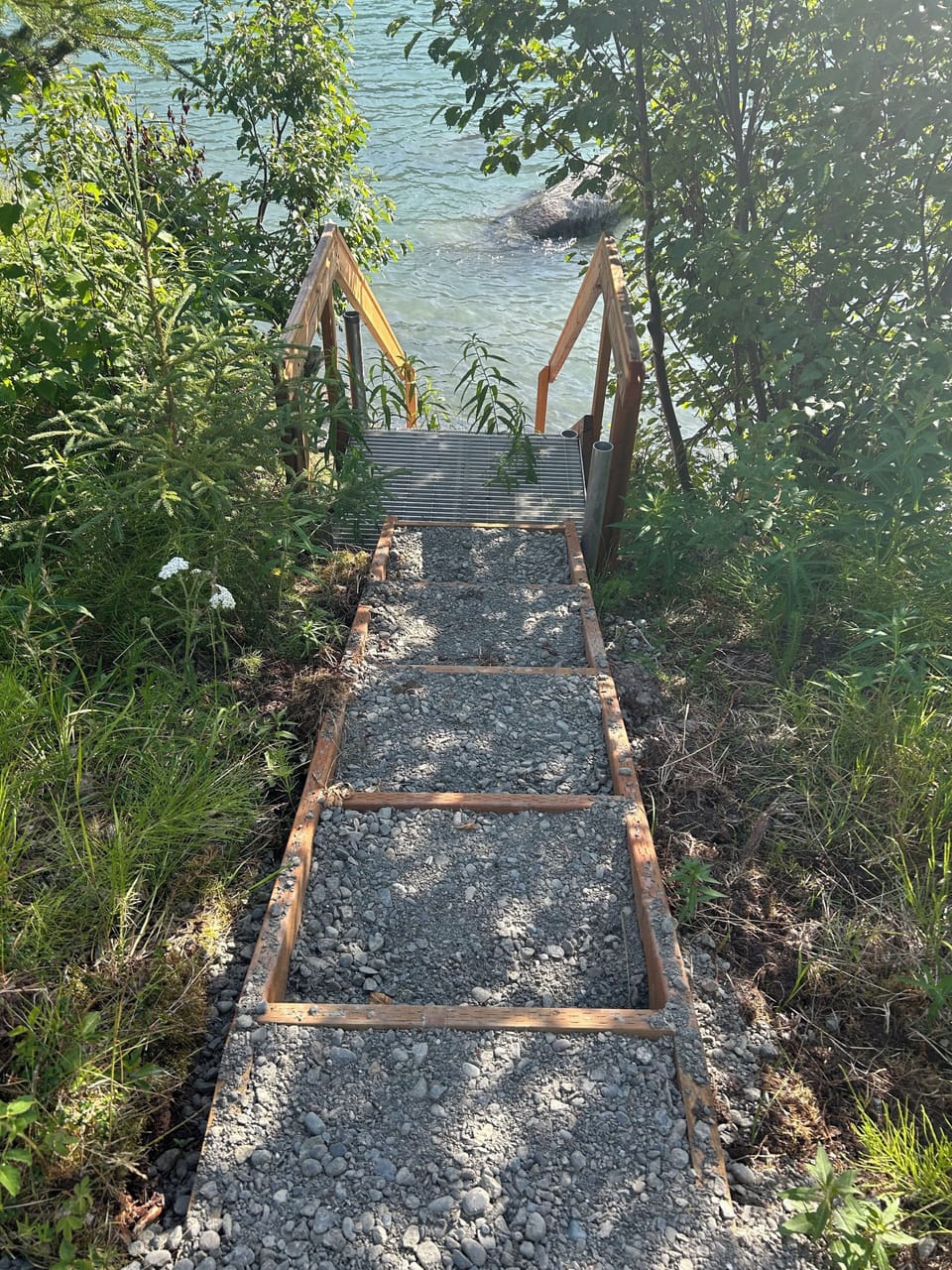 Easy river access