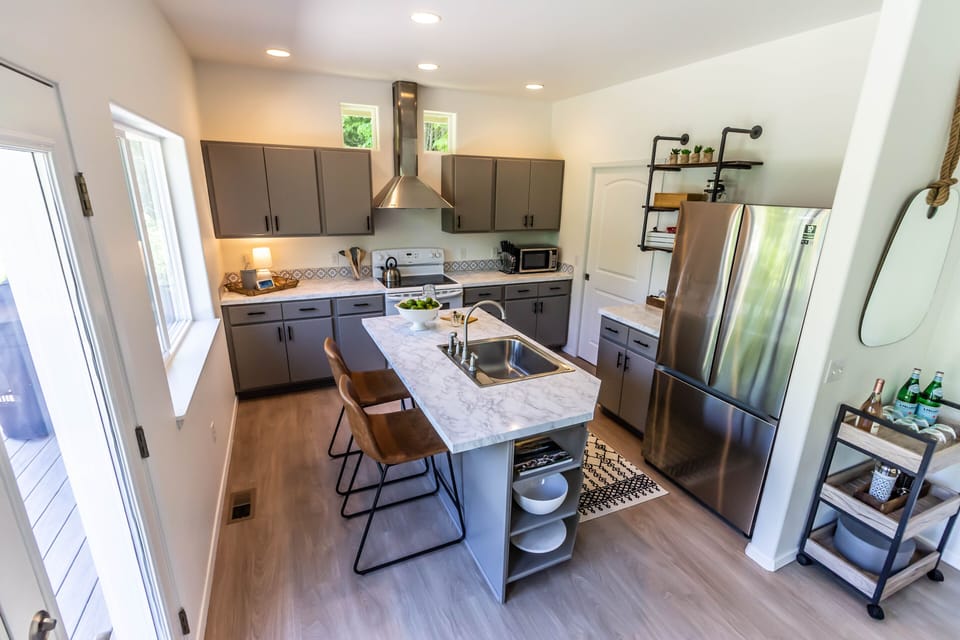 A well-appointed kitchen allows you to cook your favorites