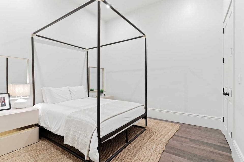 comfortable queen bedroom with closet space | Bedroom 1