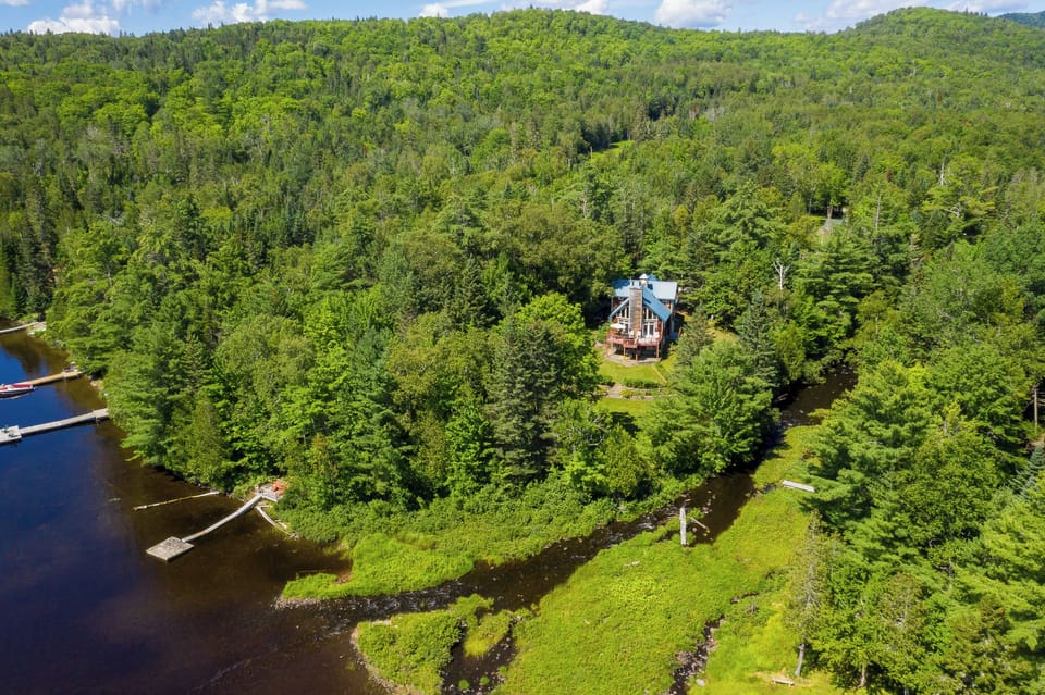 Ariel view of Brooklake