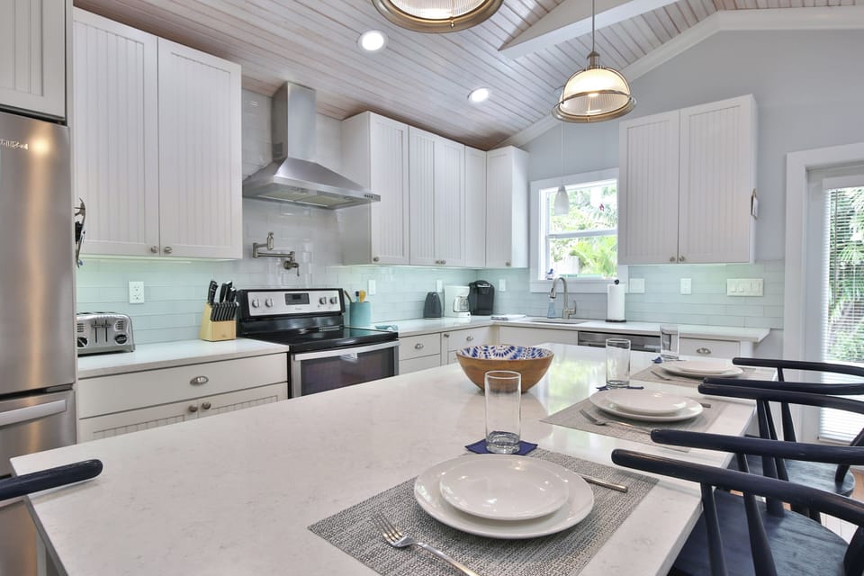 Large, functional kitchen