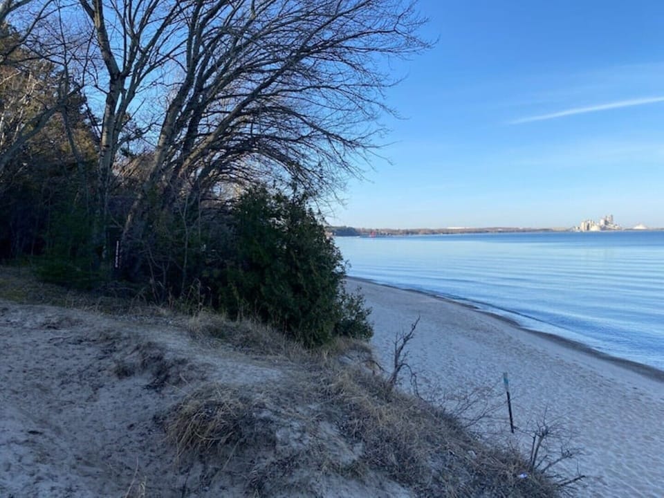 Lake Michigan beach 