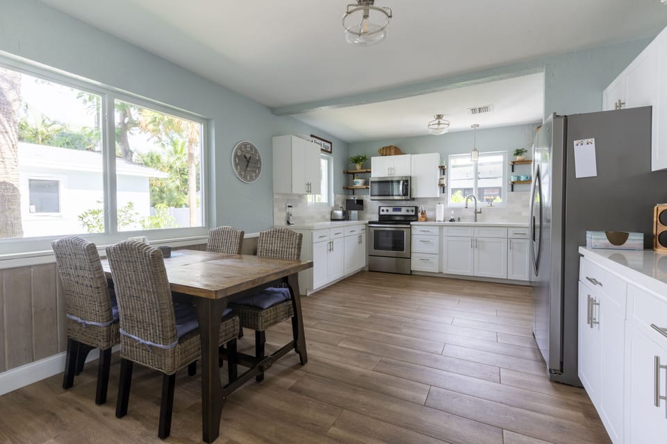 Full view of kitchen