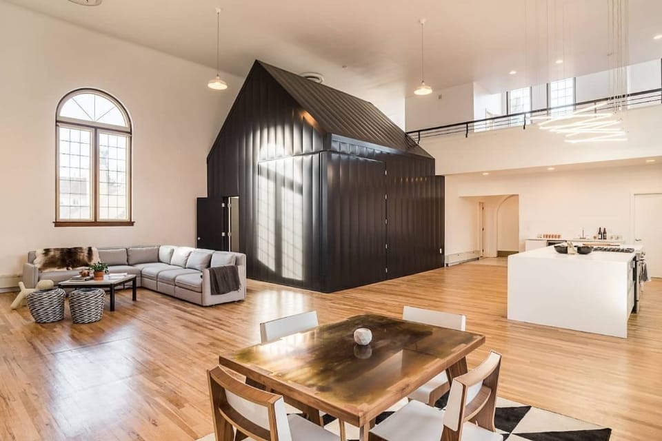 Modern Luxury in Converted Church Castle / Palace in Denver