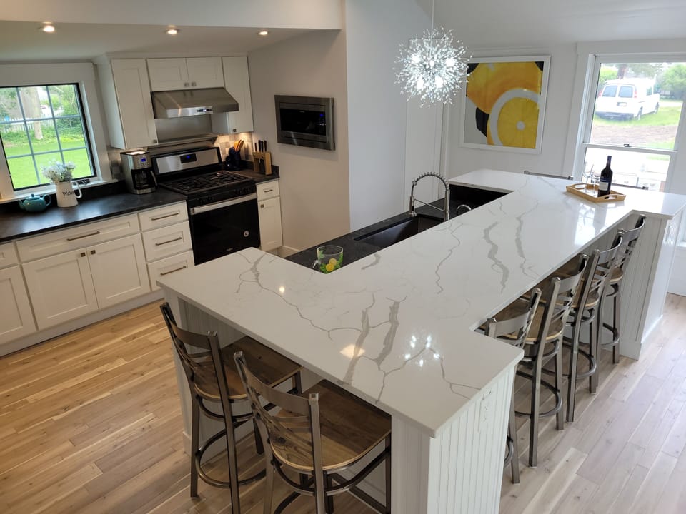 Large Kitchen Island Seating for 8 People