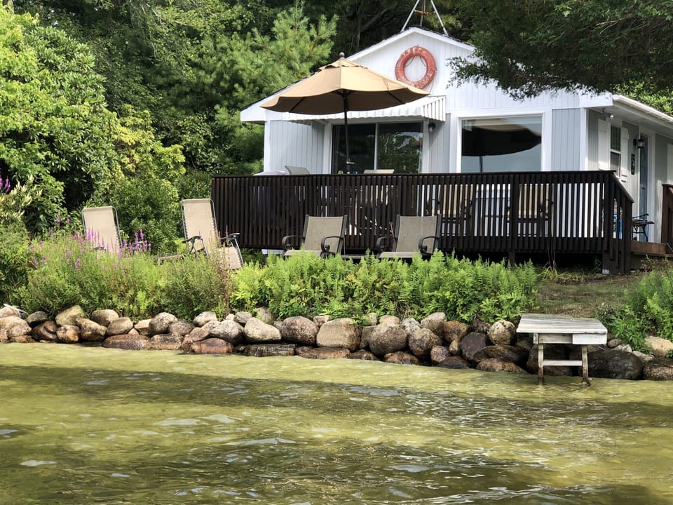 Take your pick on where to enjoy the water views.