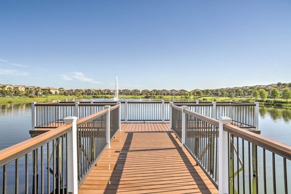 Dock: Experience serene lakeside views and perfect sunsets from our charming dock retreat!