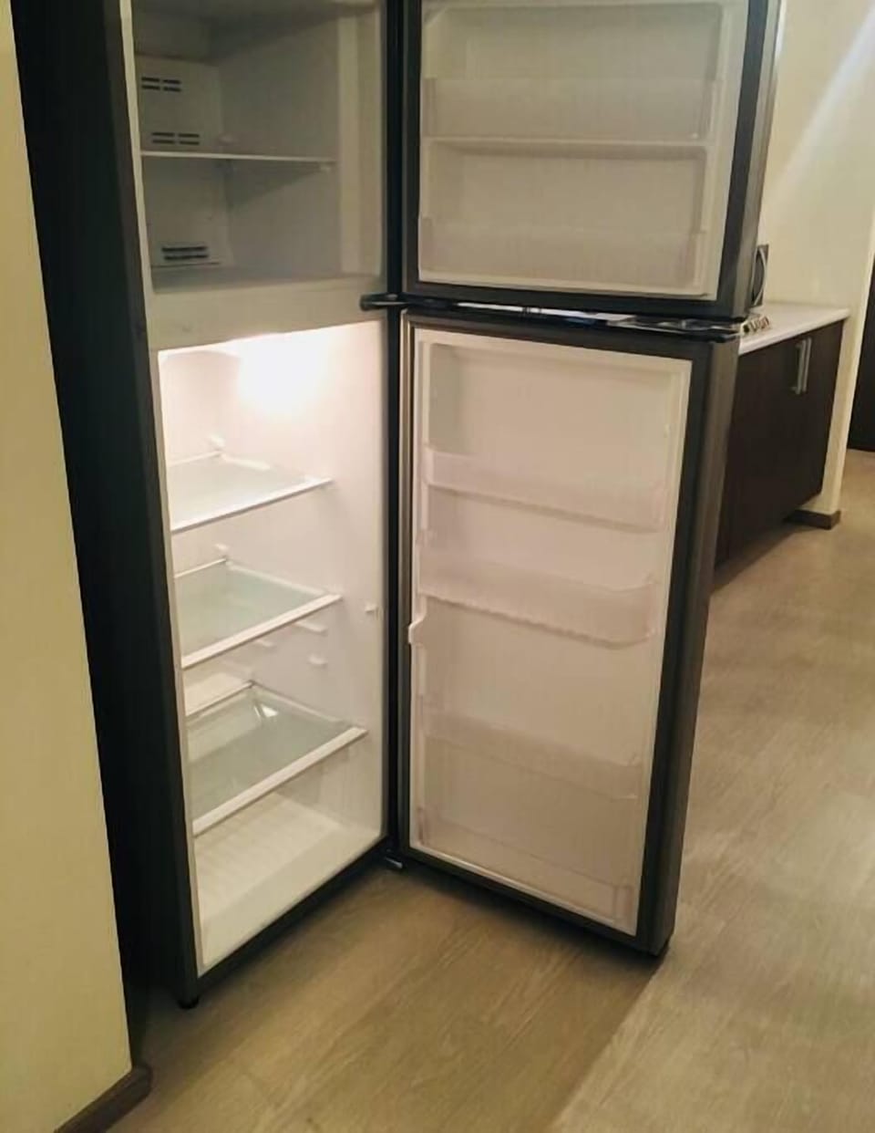 The refrigerator and freezer