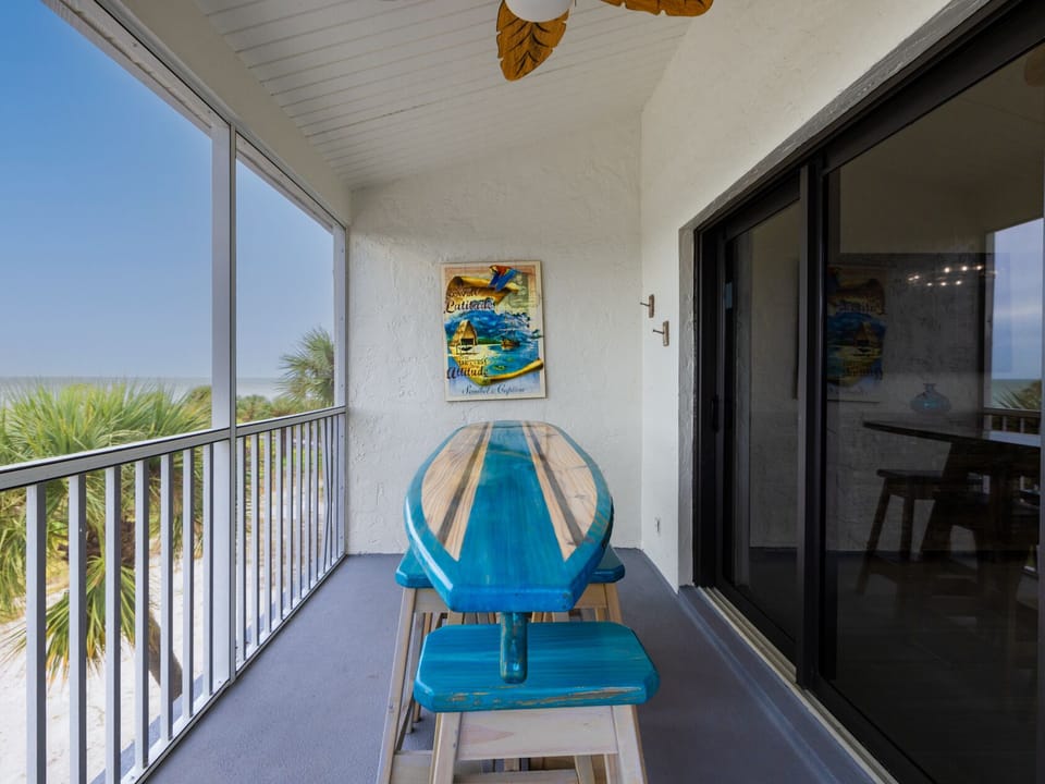 Savor ocean breezes with coffee at your private balcony.