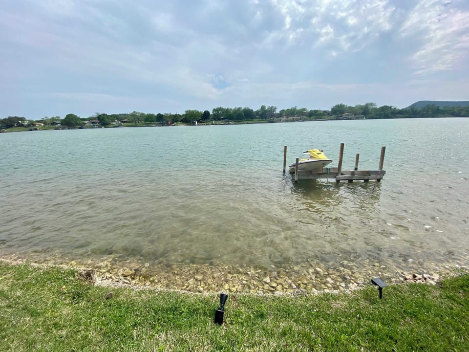 Walk right into the water! The jet ski ramp is currently unavailable