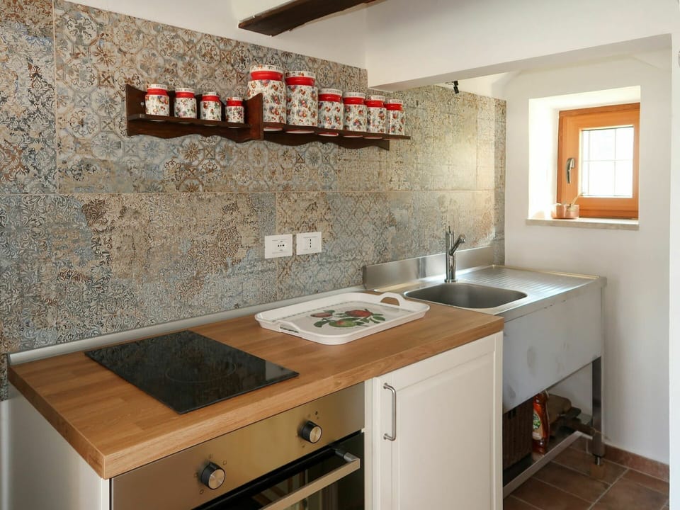 Sink, Tap, Kitchen Sink, Cabinetry, Countertop, Property, Plumbing Fixture, Building, Wood, Kitchen
