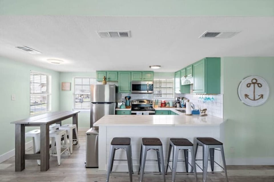 Whip up delicious meals in this charming kitchen