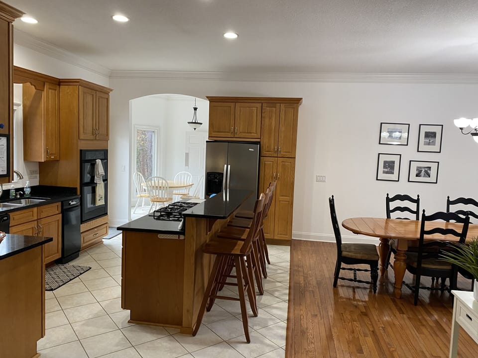 Spacious and open main level floorplan