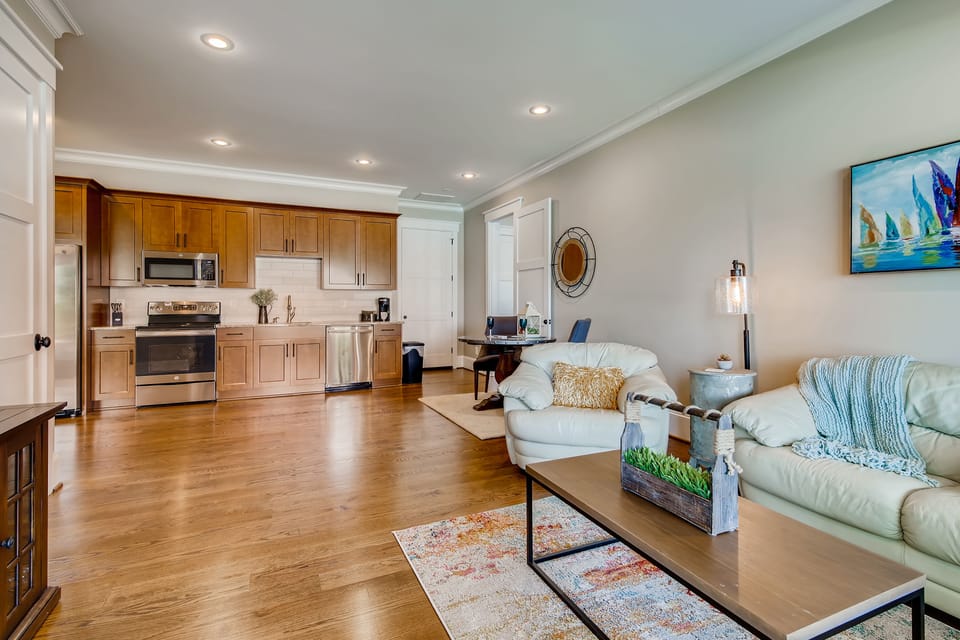Additional family room with second kitchen.
