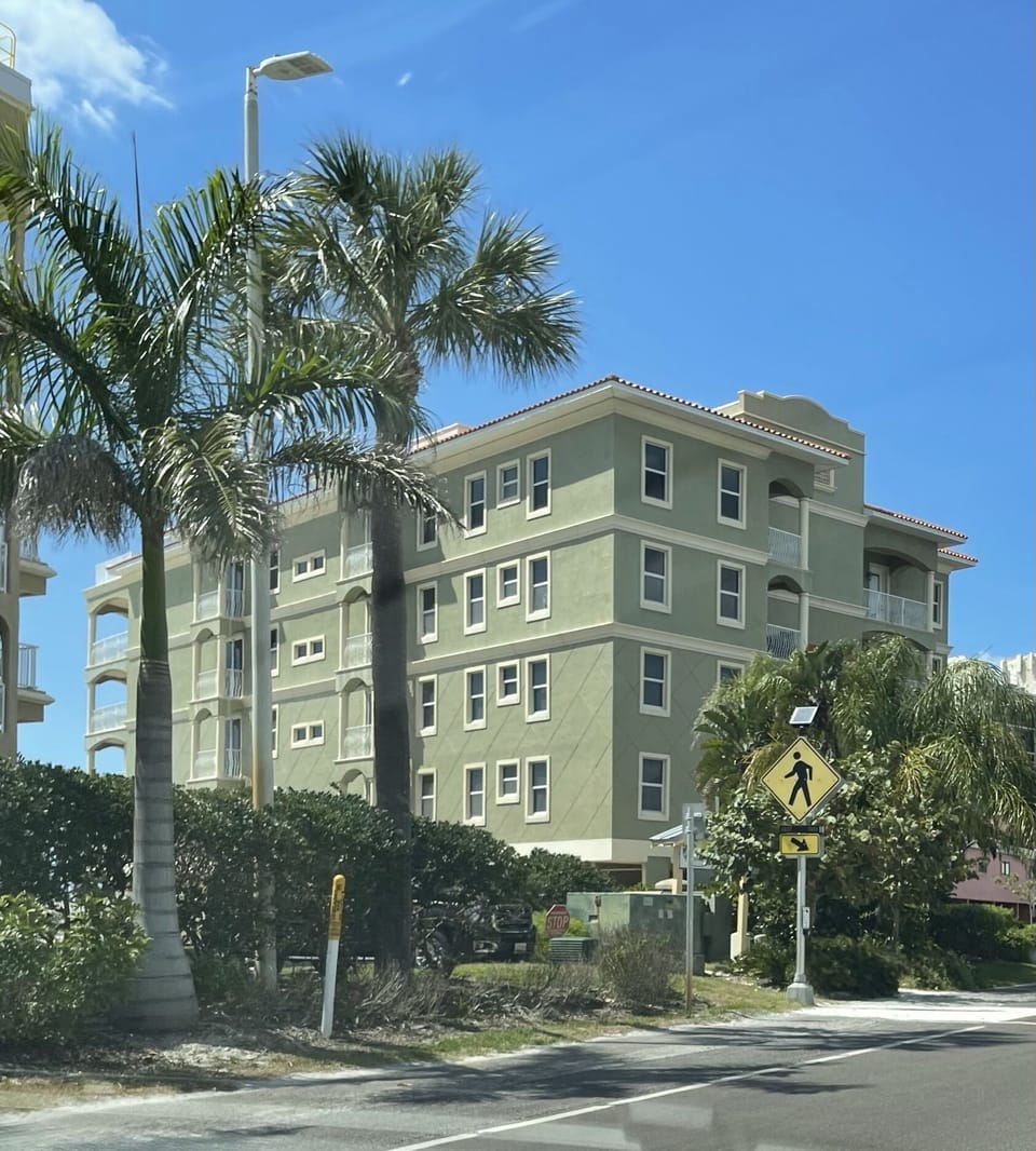 Exterior of boutique 8 unit condo development.