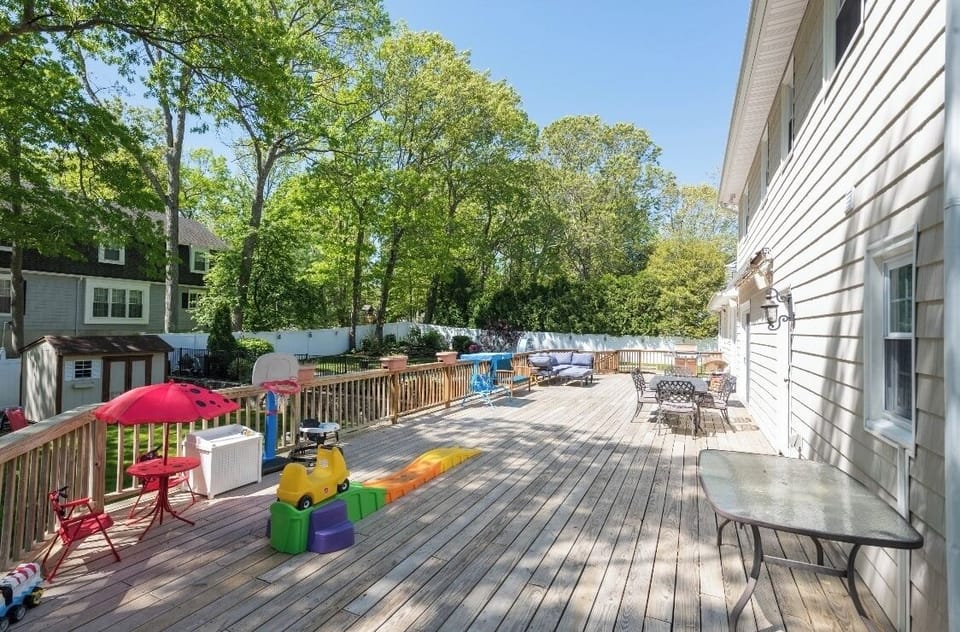 Back deck