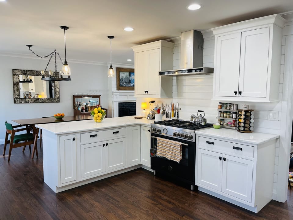Our stocked, chef's kitchen has been recently upgraded with high-end appliances.