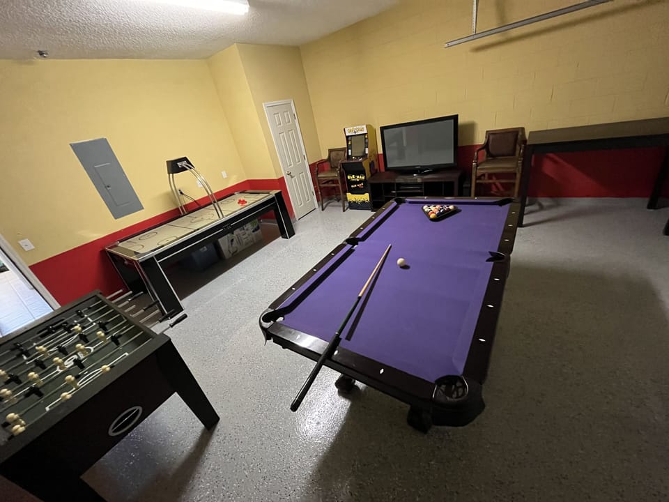Games room for the family