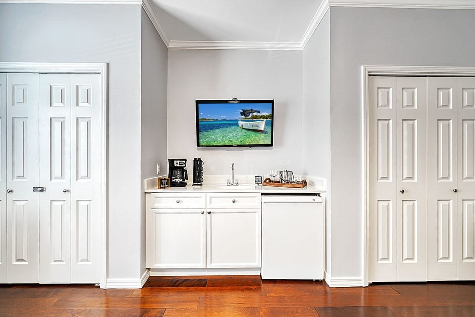 Cocktail/Coffee bar in master suite.