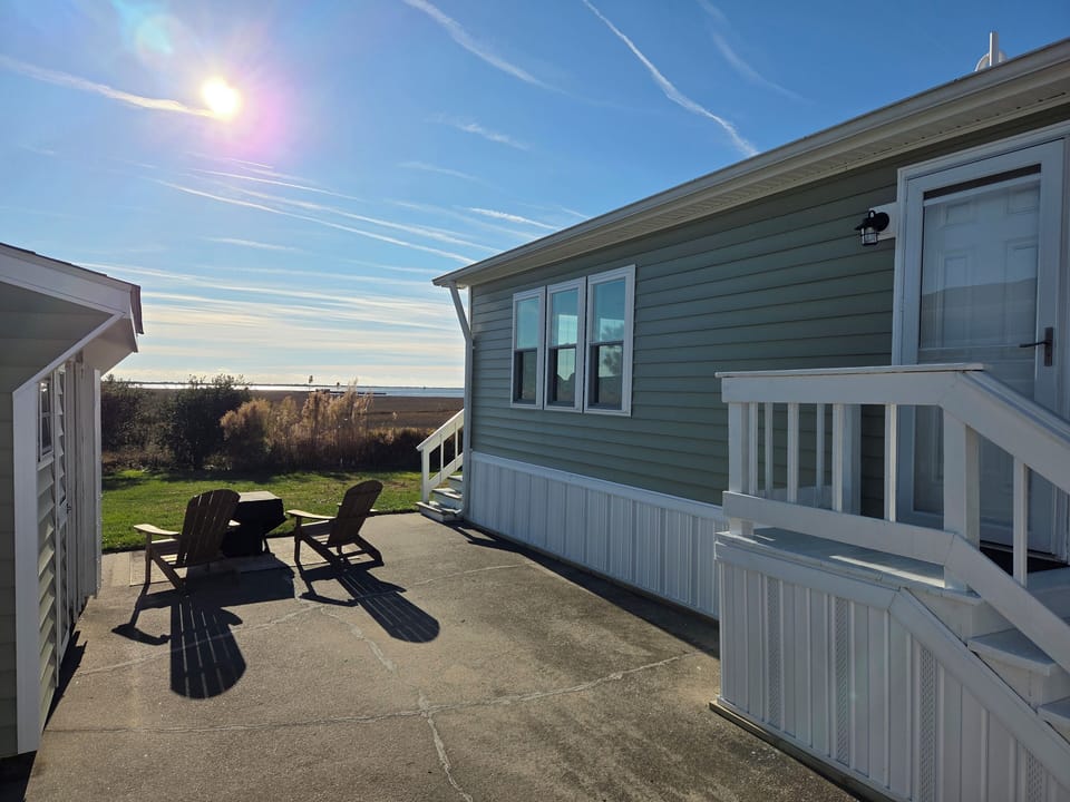 Views of Sinepuxent Bay from the patio