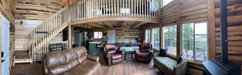 Open area with view downstairs.