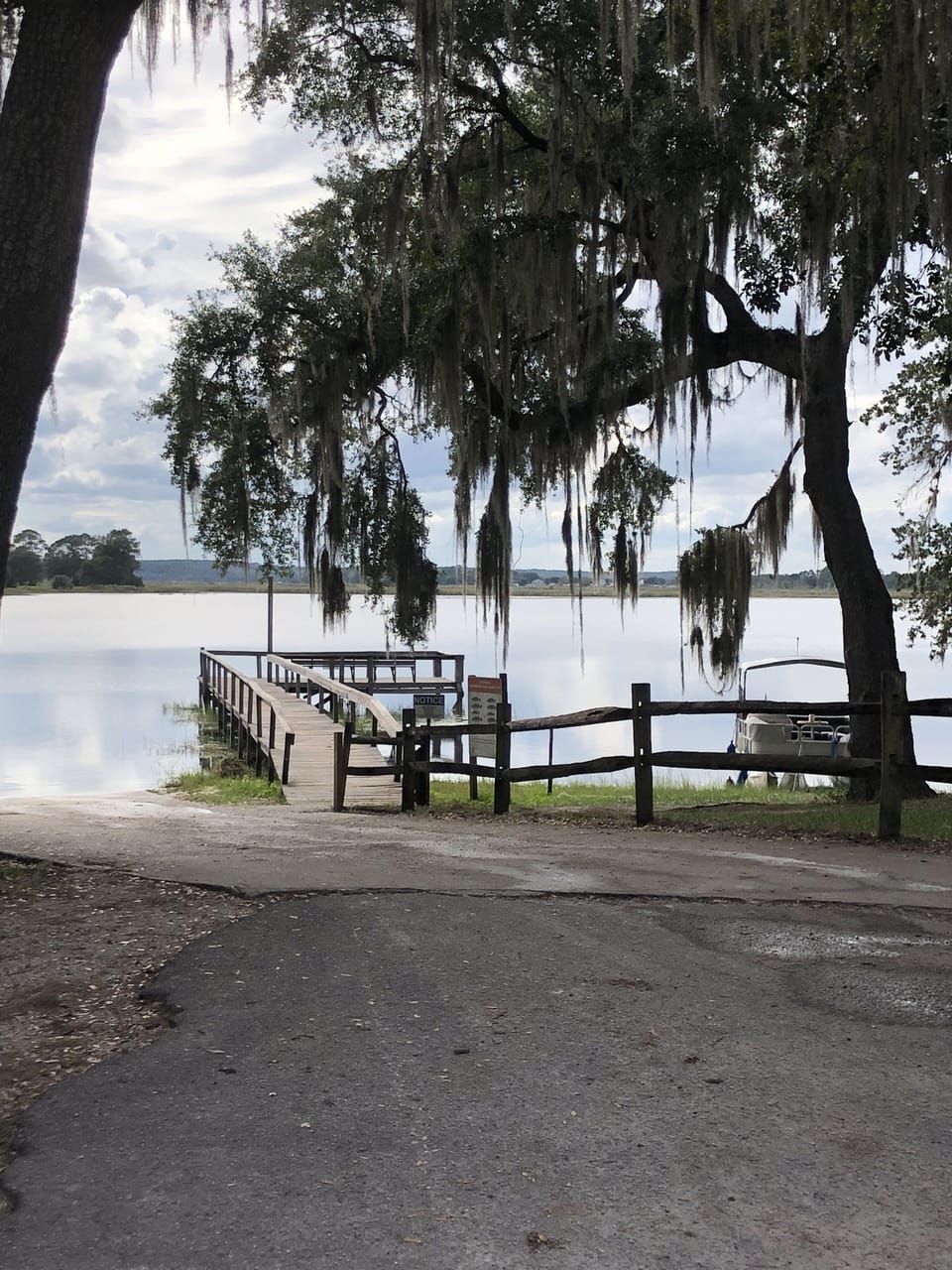 Boat ramp and dock!