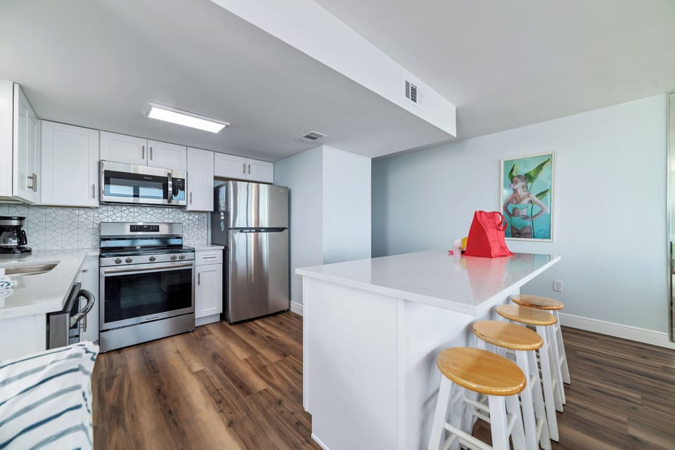 Kitchen for entertaining
