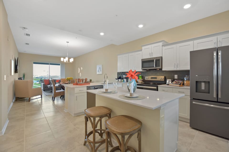 Fully equipped kitchen