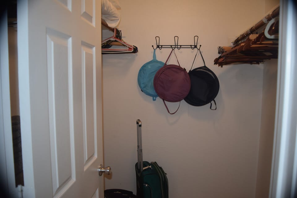 Master walk in closet 