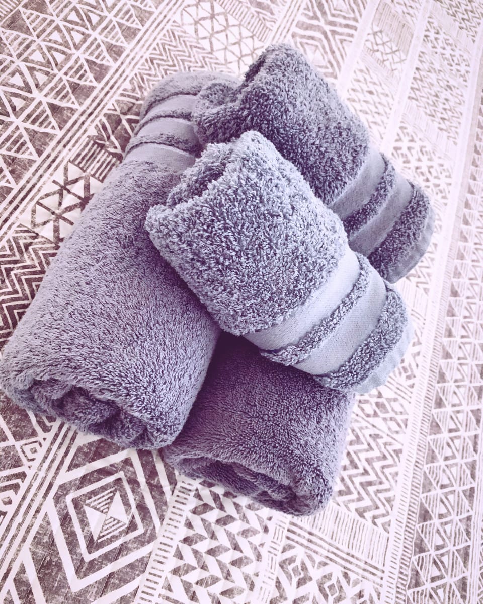 *Towels are provided*