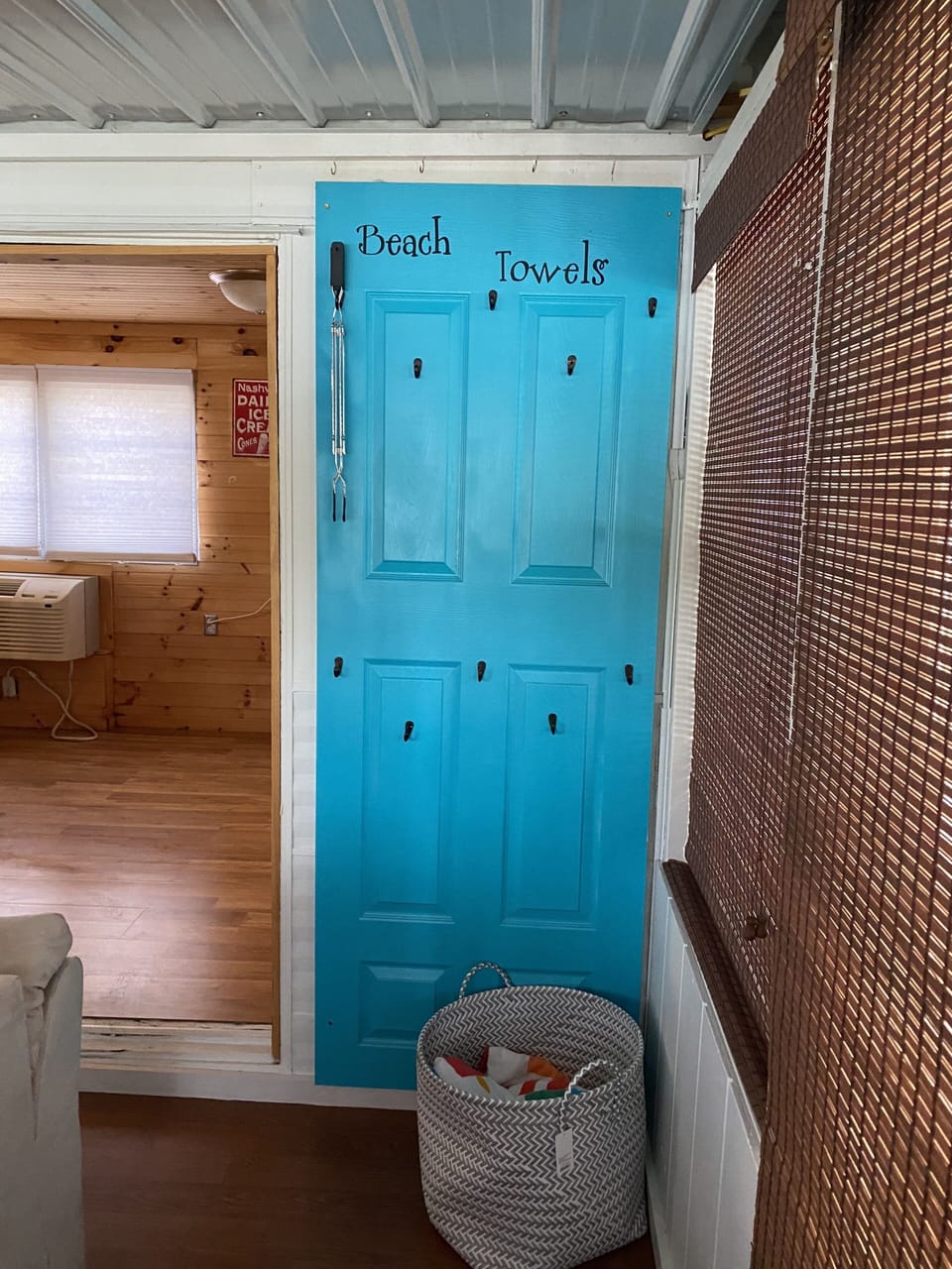 Beach towel area - 3 beach towels included